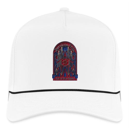 Barcelona Scarlet Pride T Shirt, Vibrant City Gift - Rope Cap