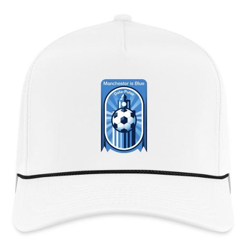 Manchester is Blue Soccer City T Shirt, Apparel - Rope Cap