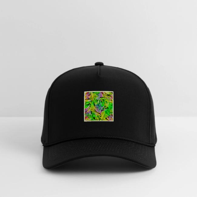 Vibrant Plant Strokes Design