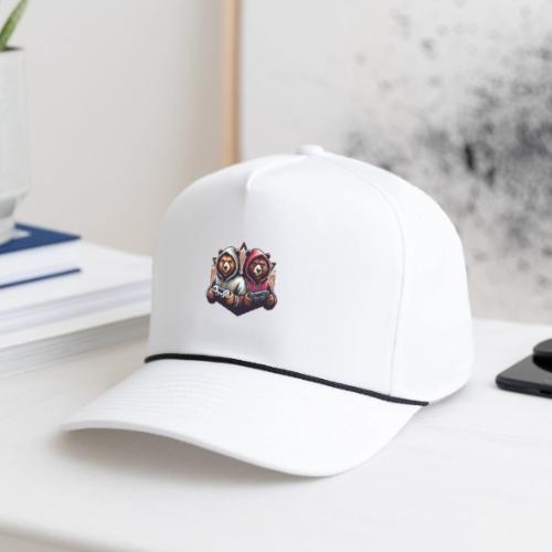 2 grizzlies gamer bears - Rope Cap