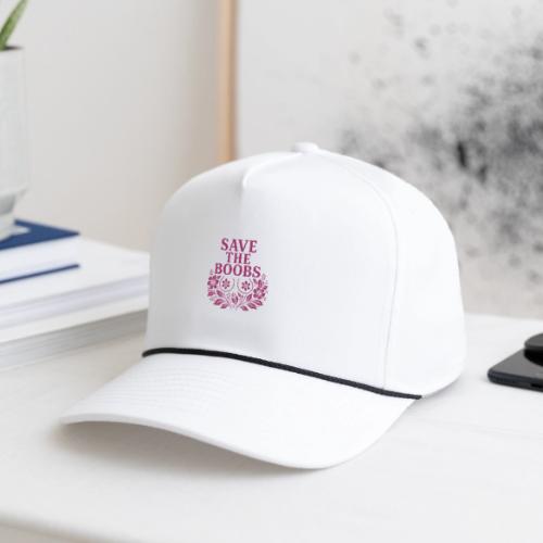 Save the boobs floral - Rope Cap