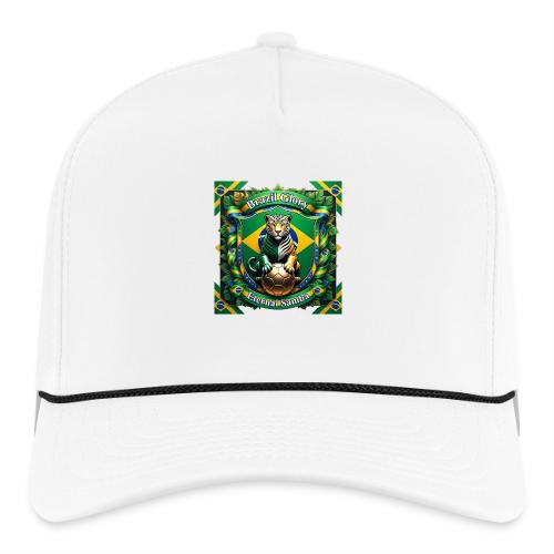 Brazil Jaguar Glory T-Shirt, Flag Pride Badge Gift - Rope Cap