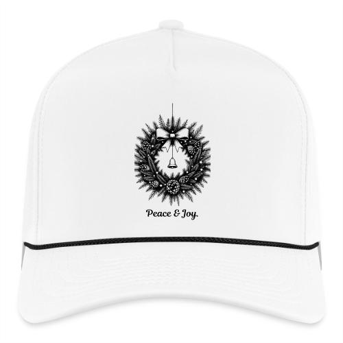 Peace & Joy T-Shirt | Minimalist Elegant Christmas - Rope Cap