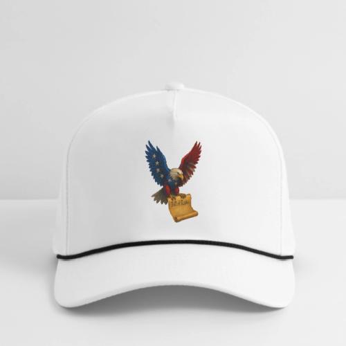 Bill of Rights Bald Eagle - Rope Cap