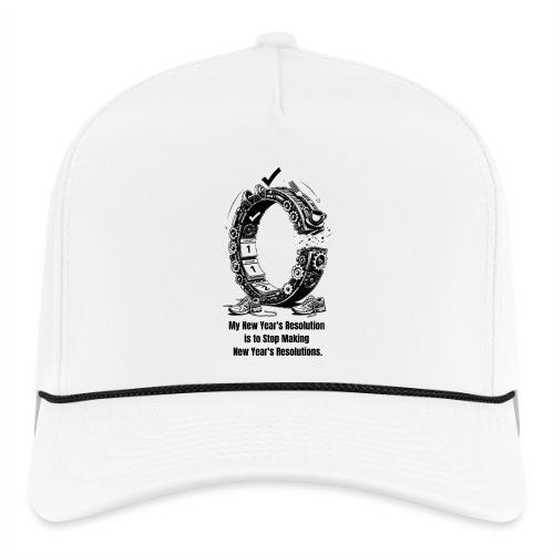 The Resolution Loop - Sarcastic New Year's T-Shirt - Rope Cap