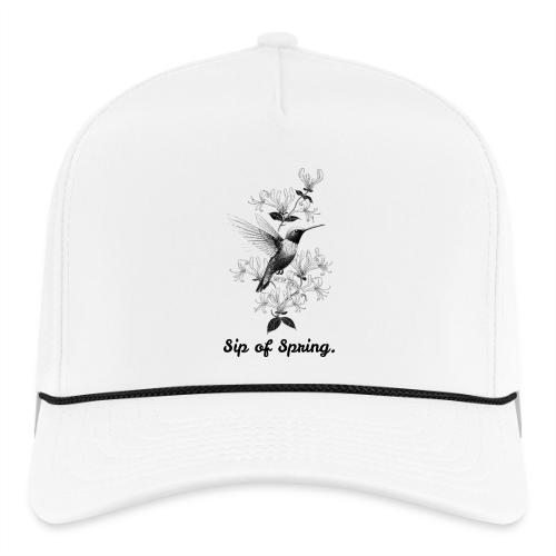 Hummingbird T-Shirt, Honeysuckle Vine - Rope Cap