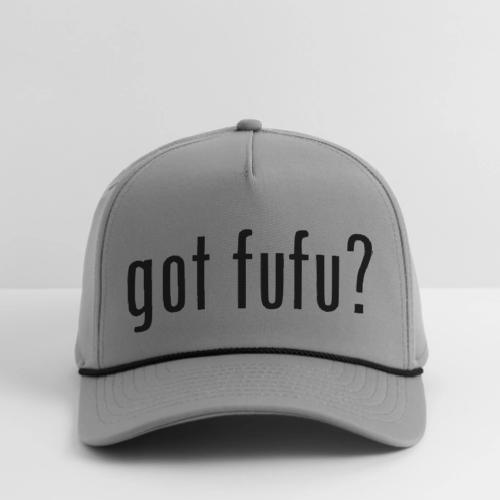 gotfufu-black - Rope Cap