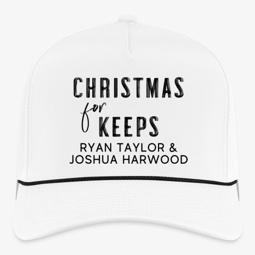Christmas for Keeps Title Block - Black Font - Rope Cap