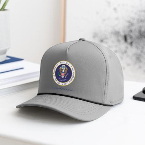The People's Seal with blue url - Rope Cap