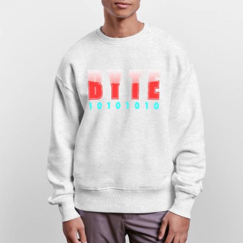 BYTE Binary Code Design - Stanley/Stella Radder Unisex Oversized Organic Sweatshirt