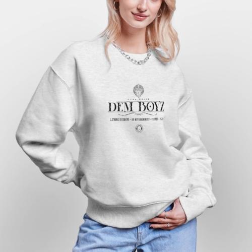 DemBoyz Roll Call (Black Edition) - Stanley/Stella Radder Unisex Oversized Organic Sweatshirt
