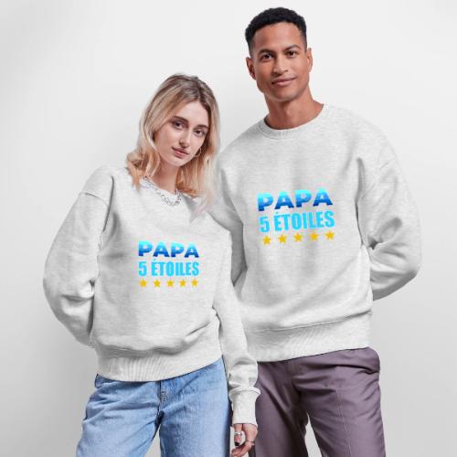 Five-Star Dad - Stanley/Stella Radder Unisex Oversized Organic Sweatshirt