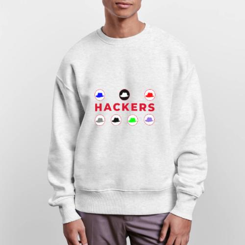 The Spectrum of Hackers - Stanley/Stella Radder Unisex Oversized Organic Sweatshirt