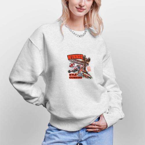 Kyle Cummins #LetsRaceTwo Winner - Stanley/Stella Radder Unisex Oversized Organic Sweatshirt