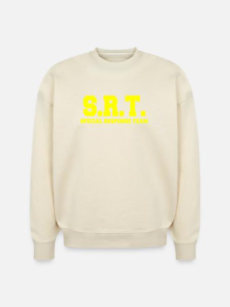 SPECIAL RESPONSE TEAM - Stanley/Stella Radder Unisex Oversized Organic Sweatshirt - cool heather grey