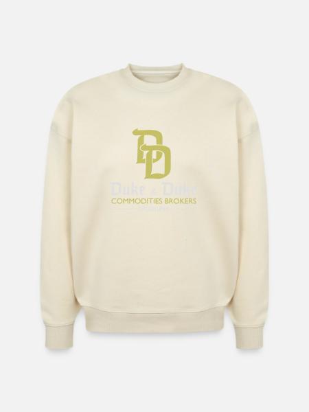 Duke and Duke - Stanley/Stella Radder Unisex Oversized Organic Sweatshirt - cool heather grey