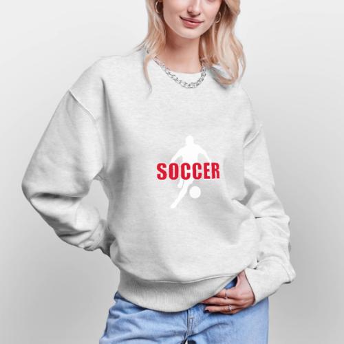 Power Kick Soccer - Stanley/Stella Radder Unisex Oversized Organic Sweatshirt