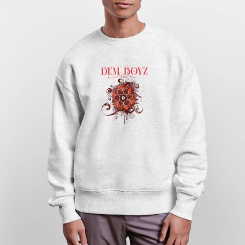 Flower Splash Reds - Stanley/Stella Radder Unisex Oversized Organic Sweatshirt