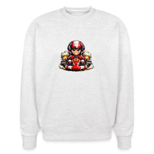 Carcadelogoracerfront - Stanley/Stella Radder Unisex Oversized Organic Sweatshirt