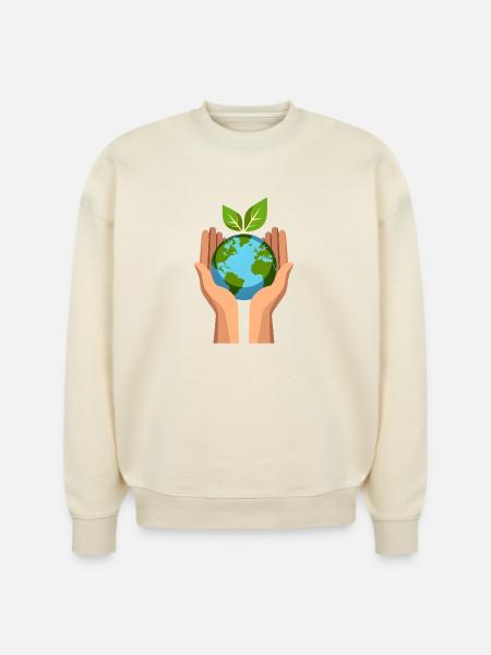 Eco Hands - Stanley/Stella Radder Unisex Oversized Organic Sweatshirt -