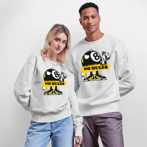 No Rules 8 Ball - Stanley/Stella Radder Unisex Oversized Organic Sweatshirt