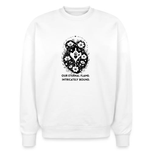 Eternal Flame of Embrace T-Shirt - Stanley/Stella Radder Unisex Oversized Organic Sweatshirt
