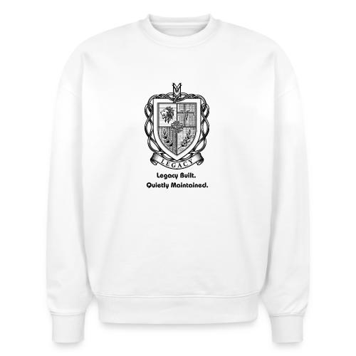 Quiet Luxury T-Shirt, Sweatshirt, & Poster - Stanley/Stella Radder Unisex Oversized Organic Sweatshirt