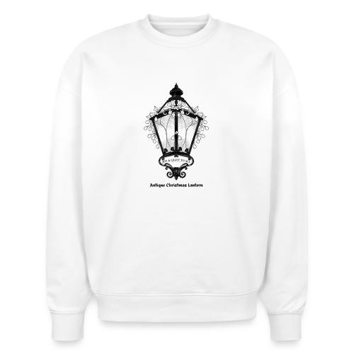 Antique Christmas Lantern T-Shirt - Stanley/Stella Radder Unisex Oversized Organic Sweatshirt