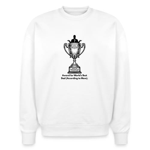 Sarcastic Dad T-Shirt - Stanley/Stella Radder Unisex Oversized Organic Sweatshirt