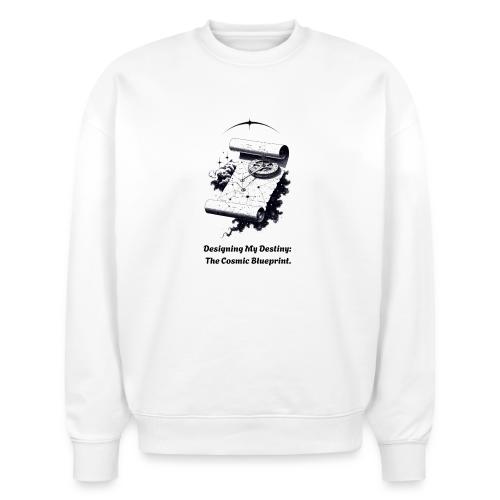 Cosmic Blueprint T-Shirt - Stanley/Stella Radder Unisex Oversized Organic Sweatshirt