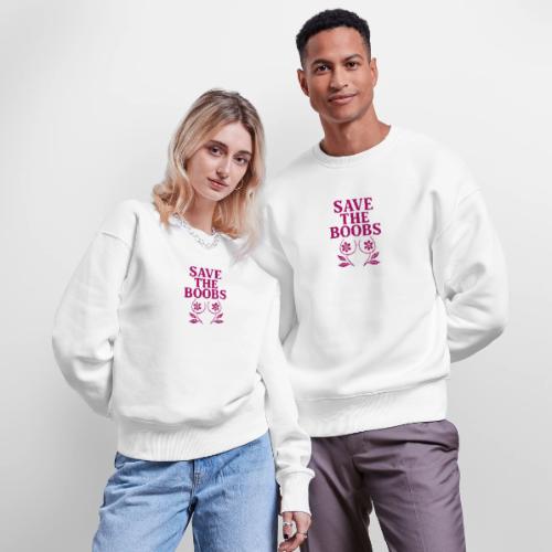 Save the boobs! - Stanley/Stella Radder Unisex Oversized Organic Sweatshirt