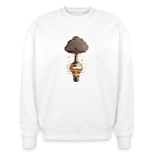 Dad Joke Generator T Shirt - Stanley/Stella Radder Unisex Oversized Organic Sweatshirt