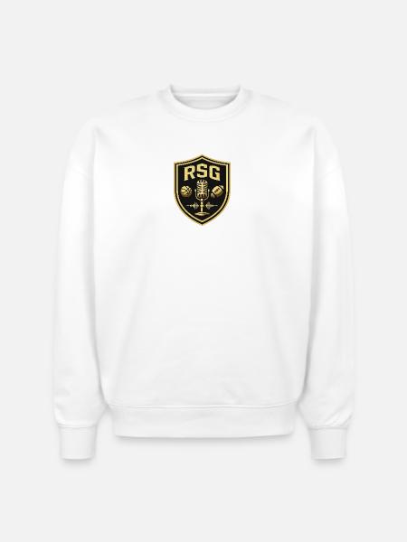 RSG Collective Wear - Stanley/Stella Radder Unisex Oversized Organic Sweatshirt - white