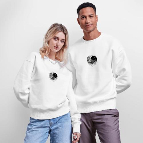 Crescent Moon Floral - Stanley/Stella Radder Unisex Oversized Organic Sweatshirt