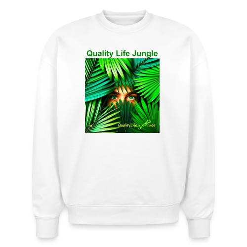 Quality Life Jungle...The Lighter Side - Stanley/Stella Radder Unisex Oversized Organic Sweatshirt