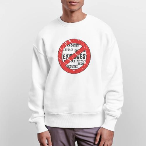 No Excuses | Vintage Style - Stanley/Stella Radder Unisex Oversized Organic Sweatshirt