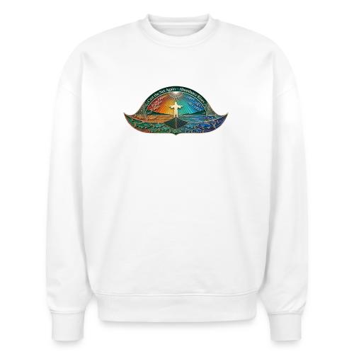 Easter Cast the Net Again T Shirt, abundance Gift - Stanley/Stella Radder Unisex Oversized Organic Sweatshirt