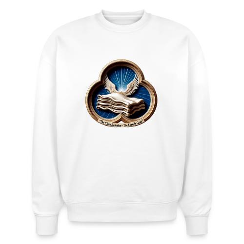 Easter The Cloth Remains T Shirt, Empty Tomb Gift - Stanley/Stella Radder Unisex Oversized Organic Sweatshirt