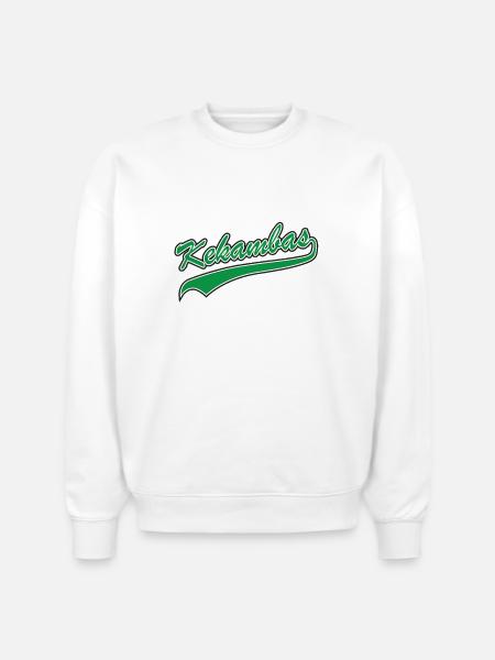 Hard Ball: Kekambas - Stanley/Stella Radder Unisex Oversized Organic Sweatshirt - white