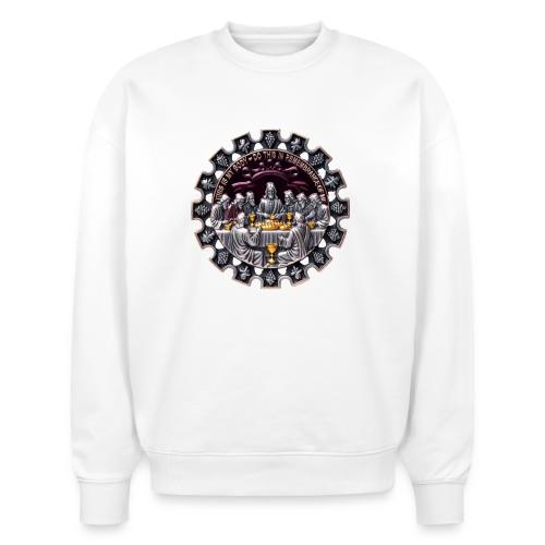 Last Supper Communion T Shirt, Faith Gift - Stanley/Stella Radder Unisex Oversized Organic Sweatshirt