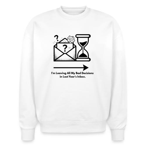 Last Year's Inbox T-Shirt - Stanley/Stella Radder Unisex Oversized Organic Sweatshirt