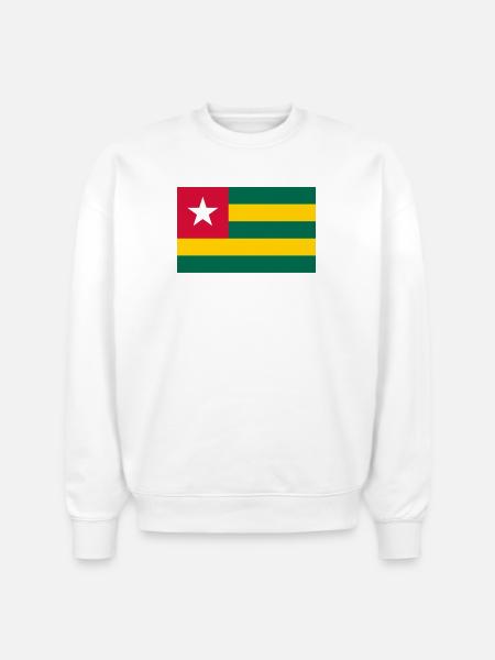Togo - Stanley/Stella Radder Unisex Oversized Organic Sweatshirt - white