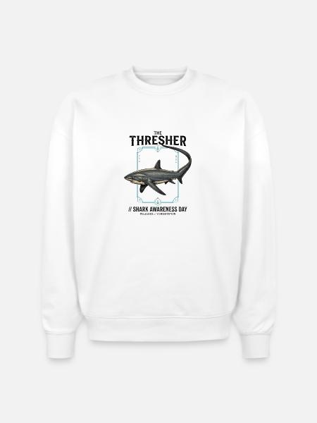 Ocean Passion Day - Stanley/Stella Radder Unisex Oversized Organic Sweatshirt - white