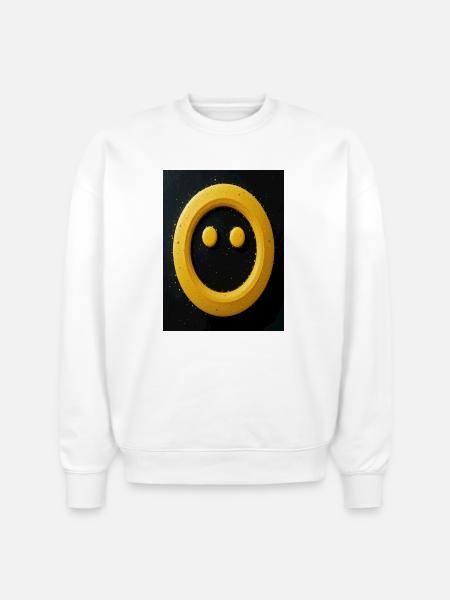 Unique art - Stanley/Stella Radder Unisex Oversized Organic Sweatshirt - white