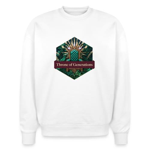 Women’s Day Vine Throne T Shirt, Gift for Grandma - Stanley/Stella Radder Unisex Oversized Organic Sweatshirt