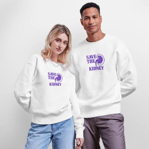 Save the kidney - Stanley/Stella Radder Unisex Oversized Organic Sweatshirt