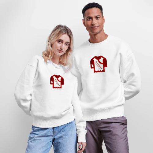 Kenada Logo white spray - Stanley/Stella Radder Unisex Oversized Organic Sweatshirt