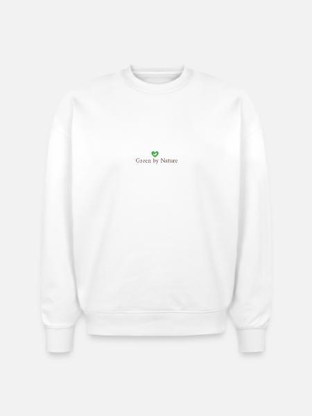 Green by Nature - Stanley/Stella Radder Unisex Oversized Organic Sweatshirt - white