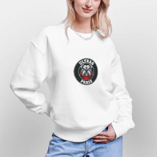 Ultras Paris Bulldog Football Fan Graphic - Stanley/Stella Radder Unisex Oversized Organic Sweatshirt