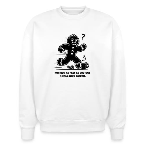 Gingerbread Man T-Shirt - Stanley/Stella Radder Unisex Oversized Organic Sweatshirt